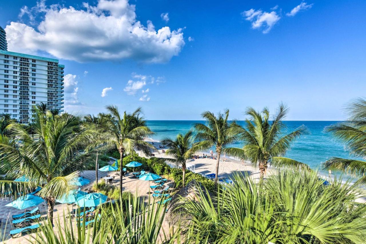Hollywood Beachfront Condo With Resort Amenities! Luaran gambar