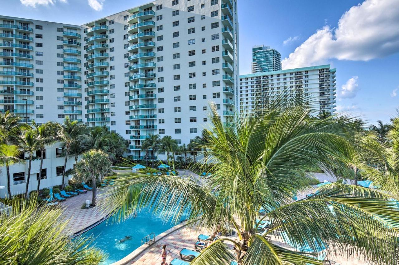 Hollywood Beachfront Condo With Resort Amenities! Luaran gambar