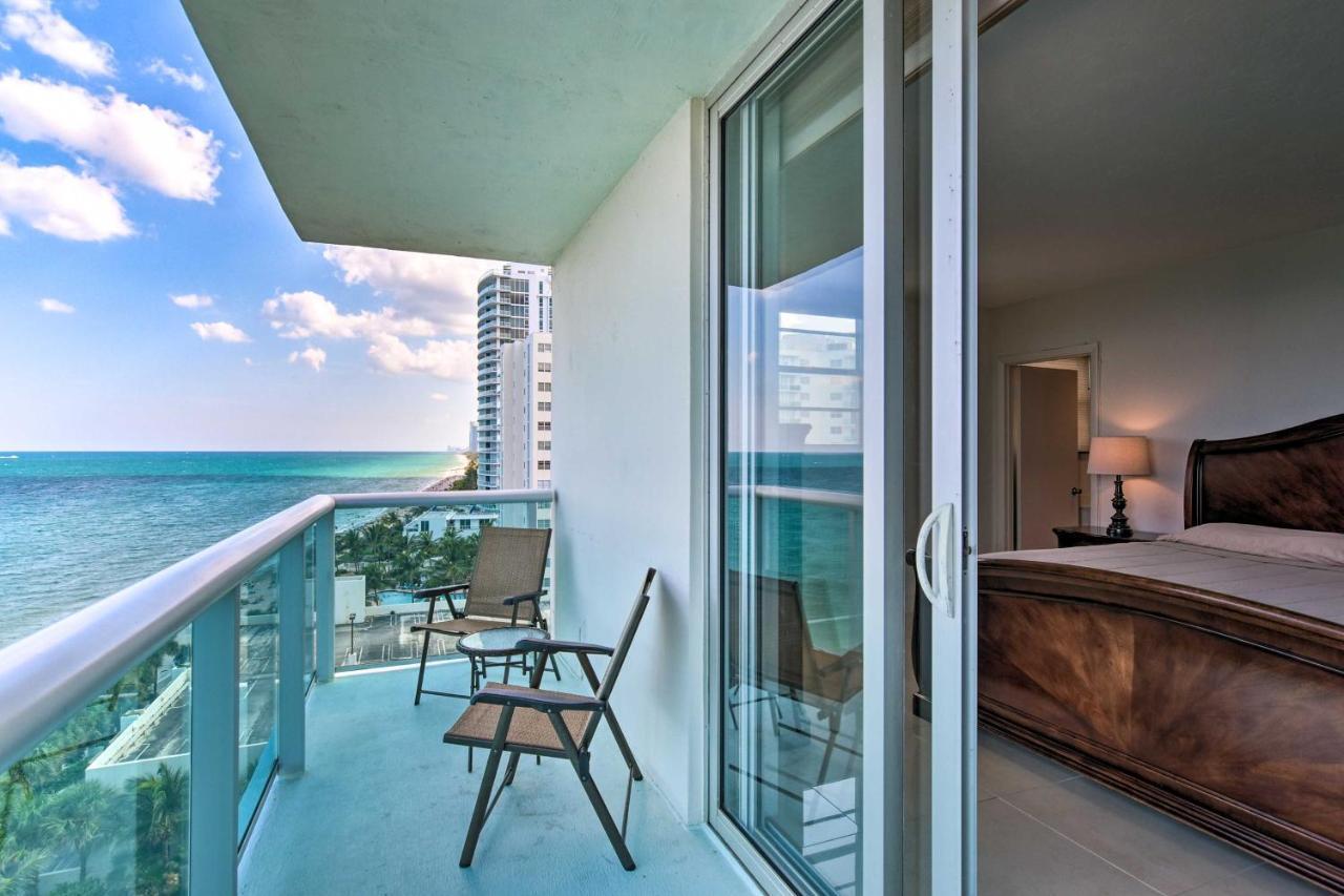 Hollywood Beachfront Condo With Resort Amenities! Luaran gambar