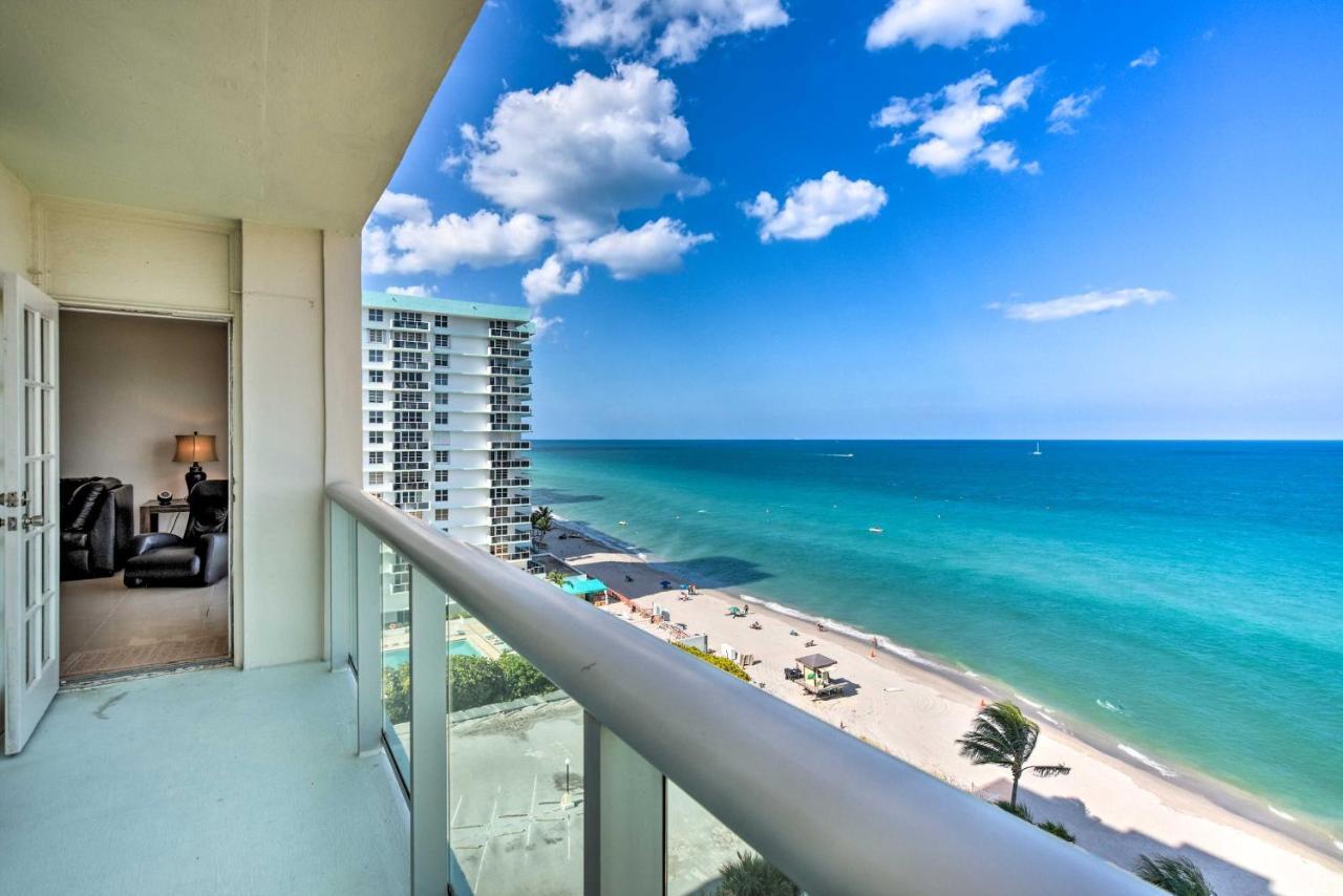 Hollywood Beachfront Condo With Resort Amenities! Luaran gambar
